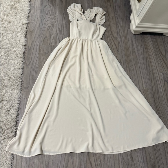 Beautiful Open Back Maxi Dress Size Medium (#218) - Picture 3 of 7